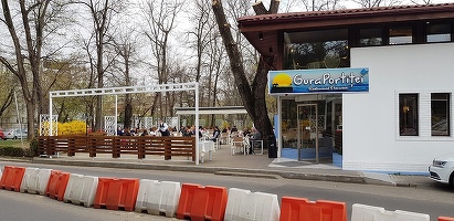FOTO Gura Portiței, cu lacul Parcului Herăstrău pe post de Deltă