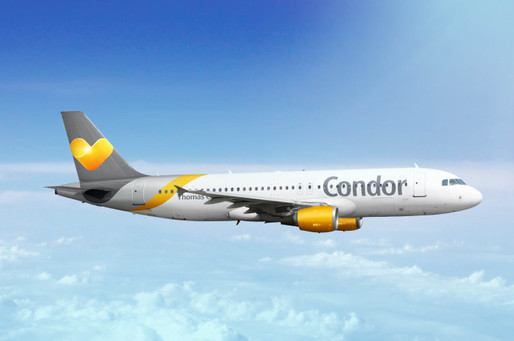 Compania aeriană Condor, subsidiară a Thomas Cook, a obținut un credit de 380 milioane euro de la Guvernul german