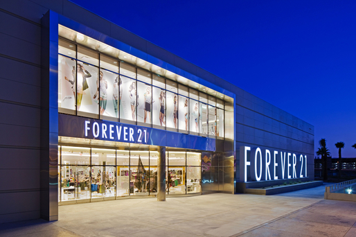 Forever 21, din nou în faliment