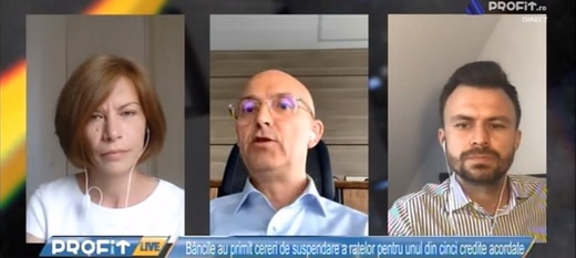 Profit LIVE TV - Să ajutăm business-ul. Răsvan Radu, CEO UniCredit și nou președinte CPBR: Băncile au fost în linia întâi, și-au făcut datoria. Inițiativele legislative din Parlament pun însă mari presiuni asupra sistemului bancar