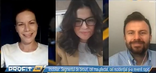 VIDEO Profit LIVE TV - Să ajutăm business-ul. Cetățoiu, JLL: Tot mai mulți chiriași de birouri cer proprietarilor preluarea spațiului excedentar. Se așteaptă o reducere a chiriilor în 2021
