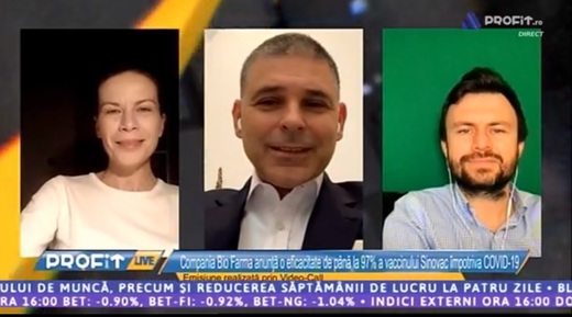 VIDEO Profit LIVE TV - Să ajutăm business-ul. Head of Sales Middle East, Zurich Insurance: O societate nu poate fi eficientă fără condiții minime de sănătate. Componenta de fraudă - de la 8 la 50%. Dubai - exemplu de succes
