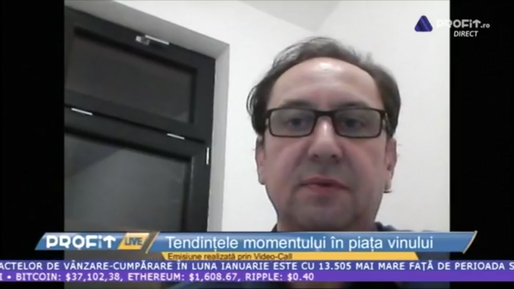 VIDEO Profit TV - Să ajutăm business-ul. Costin Ghiță, Domaine Vinarte: Statul și producătorii să-și unească forțele. România se adresează doar țărilor cu mulți români și apelează la nostalgie și patriotism. Producătorii nu stau umăr la umăr