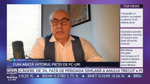 PROFIT NEWS TV: Black Friday, între două crize: Lenovo România și-a plasat comenzile de 7-8 luni și a intrat pe o listă de așteptare: Suntem OK cu stocurile, dar nu cum ne așteptam sau și-ar fi dorit retailerii