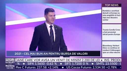 PROFIT NEWS TV Radu Hanga, Președintele BVB: Cred că sunt șanse ca în 2022 să fim într-o zonă mai stabilă și mai predictibilă din punct de vedere al cadrului macroeconomic