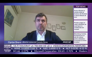 PROFIT NEWS TV Industria de vin – România, văzută în continuare ca o piață de entry level. Ciprian Roșca, Director Comercial Cramele Recaș: Din păcate, implicarea statului este minimă