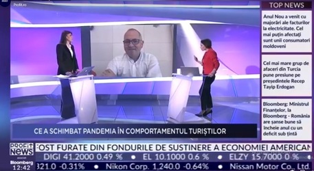 PROFIT NEWS TV Rază de speranță pentru industria hotelieră. Călin Ile, Președinte FIHR: Vom avea creșteri serioase începând cu luna aprilie și până la finalul anului 