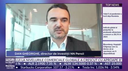 PROFIT NEWS TV Fondurile de pensii, sub cele mai bune auspicii. Director NN Pensii: Ne așteptăm ca randamentele să se îmbunătățească în 2022
