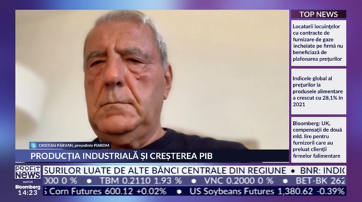 PROFIT NEWS TV Președintele PIAROM avertizează: Industria din România dă semne de oboseală de mulți ani. Ideea că poți să produci totul în altă parte și să imporți mai ieftin are o limită. Europa va deveni doar un „muzeu umanitar”