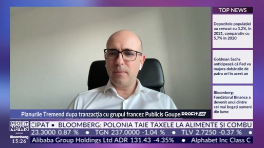 PROFIT NEWS TV Tremend își anunță planul după ce a fost preluat de gigantul francez Publicis