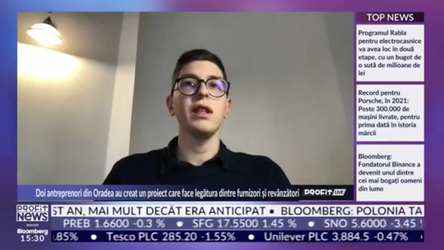 PROFIT NEWS TV Urmează o nouă rundă de finanțare pentru startup-ul OptiOffer. Co-fondator: Nu am crezut că se poate face așa ceva în Oradea. E chiar locul în care putem face o diferență