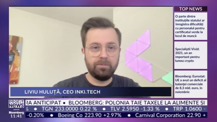 PROFIT NEWS TV INKI.TECH, un business care a crescut cu 30% în fiecare lună din ultimul an, urmează să atragă o rundă de finanțare de la fonduri de investiții internaționale. CEO: Noi am vrut o anumită sumă și ni s-a oferit de trei ori mai mult
