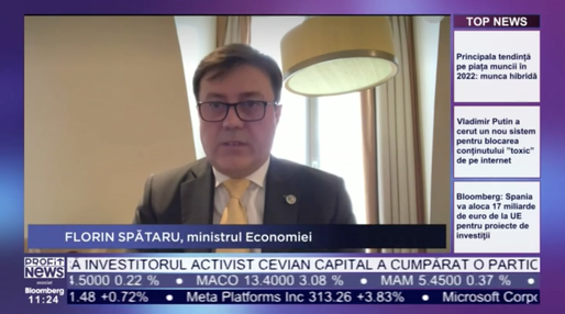 PROFIT NEWS TV Ministrul Economiei: Europa trebuie sa redevină centru de producție. Există resurse, dar lipsesc capacitățile de rafinare