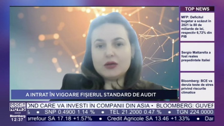 PROFIT NEWS TV Noua obligație de raportare -  ANAF se digitalizează, dar contribuabilii mari nu sunt încă atât de pregătiți pe cât și-ar dori Fiscul. Georgiana Iancu, EY: Costurile nu sunt de neglijat
