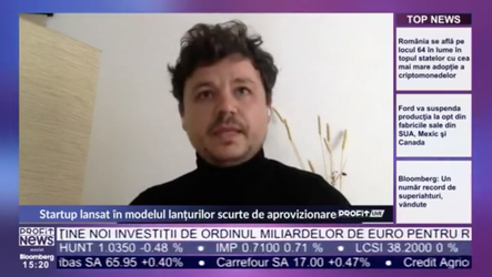 PROFIT NEWS TV Ciprian Florea, Fondator Verde Food: Plănuim să ne extindem internațional. Ne uităm la Italia și Polonia