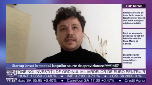 PROFIT NEWS TV Ciprian Florea, Fondator Verde Food: Plănuim să ne extindem internațional. Ne uităm la Italia și Polonia