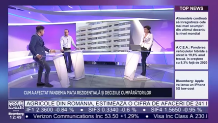 PROFIT NEWS TV Viorel Mohorea, SVN: Inflația mare poate stimula achiziția de apartamente. Au fost cumpărate 11.000 de locuințe cu scopul închirierii doar în Capitală. "La nivelul Bucureștiului estimăm o creștere a prețurilor locuințelor cu circa 15%."