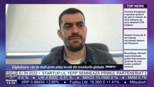 PROFIT NEWS TV Bogdan Florea, CEO Connections: Toate țările se bat pe creiere în acest moment. Ar cădea ca o mănușă pentru multe companii din vestul Europei eliminarea facilităților fiscale din IT 