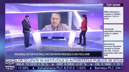 PROFIT NEWS TV Dan Manolescu, Președintele Camerei Consultanților Fiscali: Mă aștept ca zeci de mii de operatori economici să se înscrie în sistemul e-Factura. Oamenii nu au înțeles încă faptul că va deveni obligatoriu
