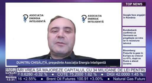 PROFIT NEWS TV Chisăliță, Asociația Energia Inteligentă: Peste 50% din gospodăriile românești vor fi în sărăcie energetică. Este doar începutul