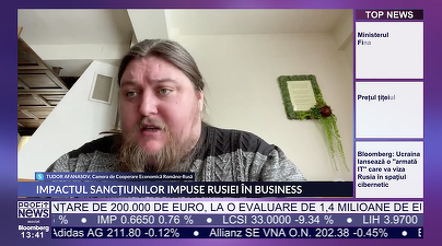 PROFIT NEWS TV Președintele Camerei de Cooperare Economică Româno-Rusă: Analiștii nu au curajul să arate adevăratele cifre. Va pune capac multor domenii economice din țară. Multe industrii vor ajunge la apogeul suferinței. Cine scapă