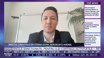 PROFIT NEWS TV Când abia începea să-și revină, industria de turism este lovită de un nou șoc, cu războiul din Ucraina. CEO Vola.ro: Piața a reacționat instant. Va urma și creșterea tarifelor biletelor de avion