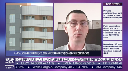 PROFIT NEWS TV Răzvan Nica, Managing Director BuildGreen: Vom avea cel puțin 10 clădiri în București care vor atinge zero emisii de carbon. Se întrevede o dorință a dezvoltatorilor de a se alinia la tendințele europene
