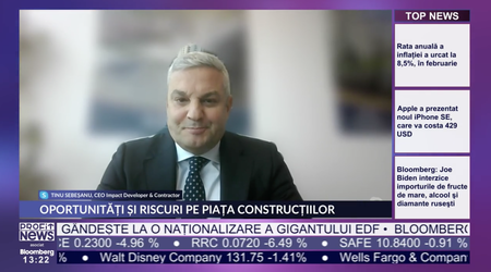 PROFIT NEWS TV Piața imobiliară, după un an excelent: proiecte puse pe hold, prețuri în creștere, vânzări în declin. CEO Impact Developer&Contractor: Suntem încă la început! Impactul va fi mult mai mare decât ne așteptăm astăzi

