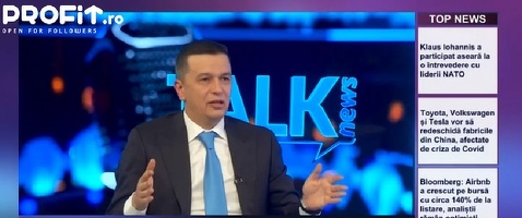 PROFIT NEWS TV Grindeanu: Îmi doresc să păstrăm TAROM, dar pentru asta trebuie aplicată restructurarea. O companie de mărimea TAROM trebuie să aibă doar 600-700 de angajați și 90% să fie personal navigant. Au avut dublu, acum au cam 1.000!