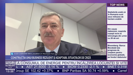 PROFIT NEWS TV Eugen Voicu, Meta Estate Trust: Nu cred că este o criză care ne va îngenunchea. Este o criză care ne va lovi, ne va afecta, dar prin care vom trece
