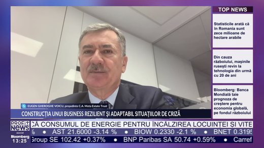 PROFIT NEWS TV Eugen Voicu, Meta Estate Trust: Nu cred că este o criză care ne va îngenunchea. Este o criză care ne va lovi, ne va afecta, dar prin care vom trece
