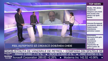 PROFIT NEWS TV Ionuț Dumitru, economist șef al Raiffeisen Bank: Cel mai probabil o să avem o inflație mai mare de 12%. Avem motive să credem că va rămâne pentru o perioadă destul de lungă la un nivel ridicat