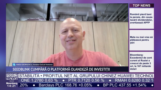 PROFIT NEWS TV Radu Georgescu, Fondator Gecad Ventures: Companiile trebuie să fie foarte atente să nu rămână fără bani. Va veni momentul în care cash is king. Este destul de clar că urmează o criză