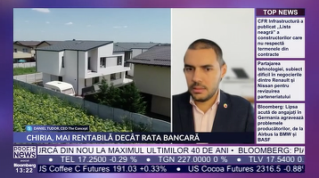 PROFIT NEWS TV Daniel Tudor, CEO The Concept: Ne vom confrunta cu o creștere de piață cum am văzut în perioada 2004-2008. Vine un val de investitori