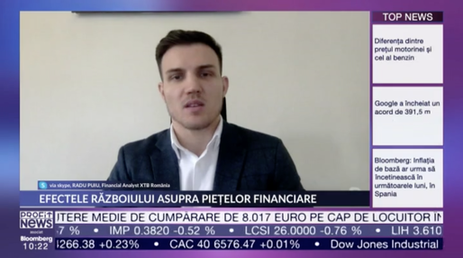 PROFIT NEWS TV Radu Puiu, Financial Analyst XTB România: Falimentul FTX ar putea duce la o reglementare mai rapidă a pieței de criptomonede