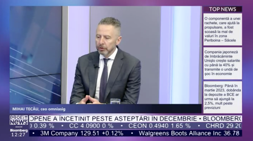 PROFIT NEWS TV Mihai Tecău, CEO Omniasig: O piață echilibrată nu înseamnă să domine în proporție de peste 70% asigurările RCA