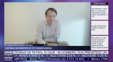 PROFIT NEWS TV Ovidiu Ghiman, CEO Ronin: Nu am crezut și nu cred nici în acest moment că accesul la capital reprezintă o problemă. Performanța operațională a startup-ului contează însă mult mai mult

