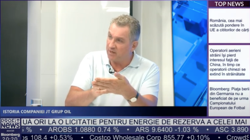 VIDEO PROFIT NEWS TV Jean Paul Tucan, acționar majoritar JT Grup Oil: Eu mi-am vândut casa. Cu banii luați acum de la investitori, a doua zi am cumpărat un vapor de motorină. Lucrurile vor fi ca rachetele lui Elon Musk