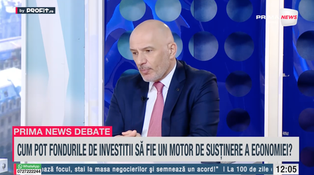Profit.ro TV&Prima News Debate - Sorin Maxim, director general ADR Vest: Această democratizare a accesului la tehnologie trebuie să fie rolul statului. Trebuie să educăm reprezentanții companiilor că banii ăia trebuie investiți, nu cheltuiți