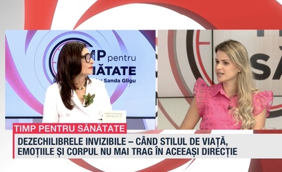 Mihaela Ciobanu, psiholog: Controlul emoțional înseamnă cunoașterea și validarea emoției, nu ascunderea ei / Raluca Diclu, terapeut: Diferența între o boală acută și una cronică o face tiparul