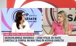 Mihaela Ciobanu, psiholog: Controlul emoțional înseamnă cunoașterea și validarea emoției, nu ascunderea ei / Raluca Diclu, terapeut: Diferența între o boală acută și una cronică o face tiparul