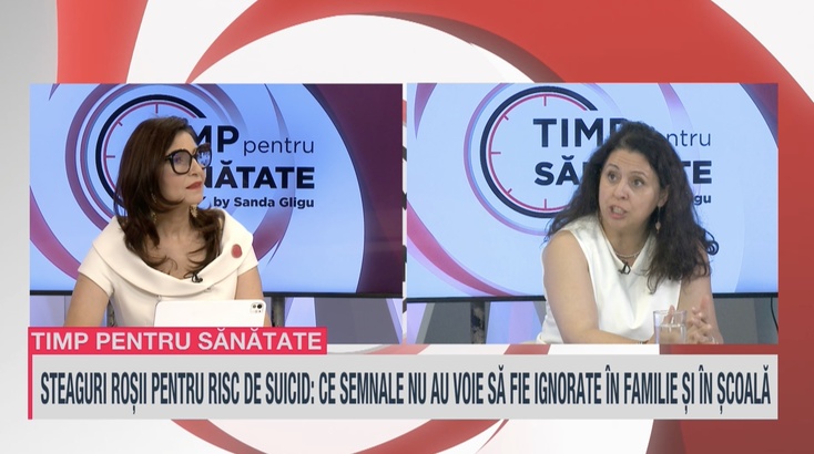 Ramona Gheorghe, medic psihiatru: În 80% din cazurile de tulburări psihice la copii și adolescenți, prodromul este anxietatea / Corina Bratu, psiholog: Suicidul este rezultatul interacțiunii dintre o vulnerabilitate biologică, niște trăsături de personali