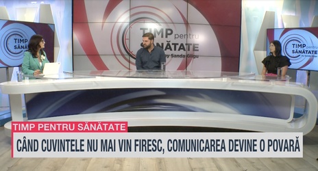 Andrada Ginghina, psiholog și logoped: Tulburările de limbaj reprezintă dificultățile în zona de limbaj expresiv, modul în care reușim să ne exprimăm, să ne facem înțeleși  / Dr. Drd. Psih. Costin Dămășaru: Neurofeedback nu vindecă, nu este un panaceu uni