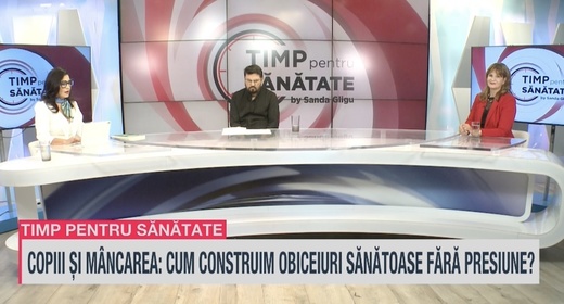 Copilul nu trebuie forțat. Sorin Lucaci, PR Editura Herald: Copilul ar trebui să fie învățat să nu asocieze plăcerea numai cu mâncarea sau cu anumite alimente / Daniela Nichita, terapeut nutriționist: Copilul nu trebuie forțat sǎ mănânce