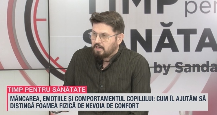 Copilul nu trebuie forțat. Sorin Lucaci, PR Editura Herald: Copilul ar trebui să fie învățat să nu asocieze plăcerea numai cu mâncarea sau cu anumite alimente / Daniela Nichita, terapeut nutriționist: Copilul nu trebuie forțat sǎ mănânce