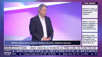 VIDEO PROFIT NEWS TV Mihnea Rădulescu, Director Vodafone Business, Vodafone România: E important pentru companii să se digitalizeze, dar nu ar trebui să ne uităm la soluțiile digitale ca la un panaceu. Trebuie și alte elemente
