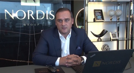 VIDEO INTERVIU Emanuel Poștoacă, fondator Nordis: Lucrările la ansamblul rezidențial și hotelier din Mamaia, cel mai luxos de pe litoral, avansează rapid. Nordis City va fi ca un oraș. Simultan, lucrări avansate la mai multe proiecte