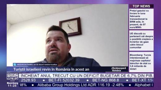 PROFIT NEWS TV (Re)Descoperă România - Meidan Butnaru, antreprenor în domeniul turismului: E foarte important să dezvoltăm partea de atragere a turiștilor străini în România și să devină un proiect de interes național
