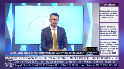 VIDEO PROFIT NEWS TV (Re)Descoperă România - Răzvan Botezatu, Director of Operations Nordis Group: În real estate contează foarte mult contactul uman. Am balansat cu mare grijă tehnologia cu interacțiunea umană
