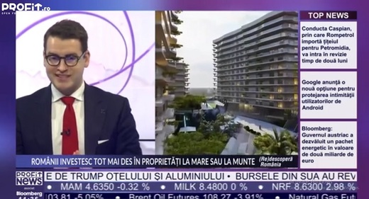 VIDEO PROFIT NEWS TV (Re)Descoperă România - Alexandru Mihai, Managing Partner Nordis Group: Oamenii și-au dat seama că, în vremuri tulburi, este bine să faci investiții. Investițiile imobiliare - cea mai bună și ușoară modalitate de securizare a banilor 